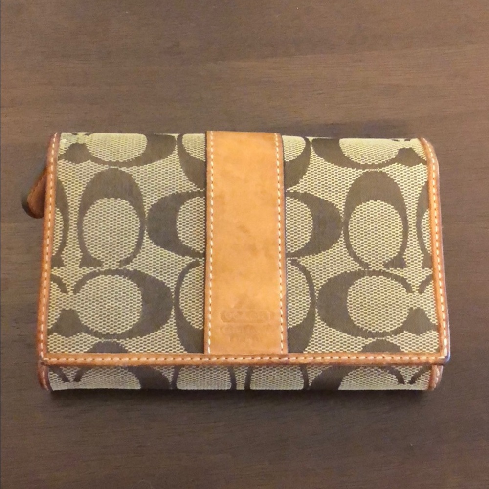 Coach wallet.
